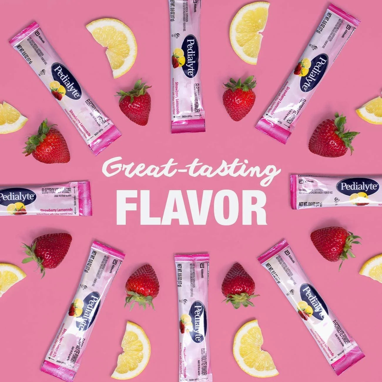 Electrolyte Powder Strawberry Lemonade, 6 Ct