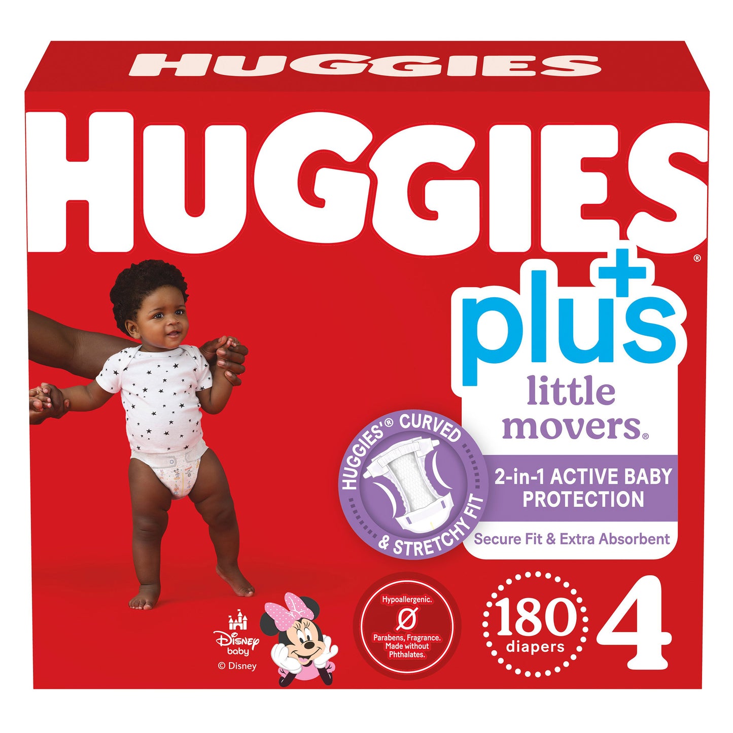 plus Diapers Sizes 3 - 7