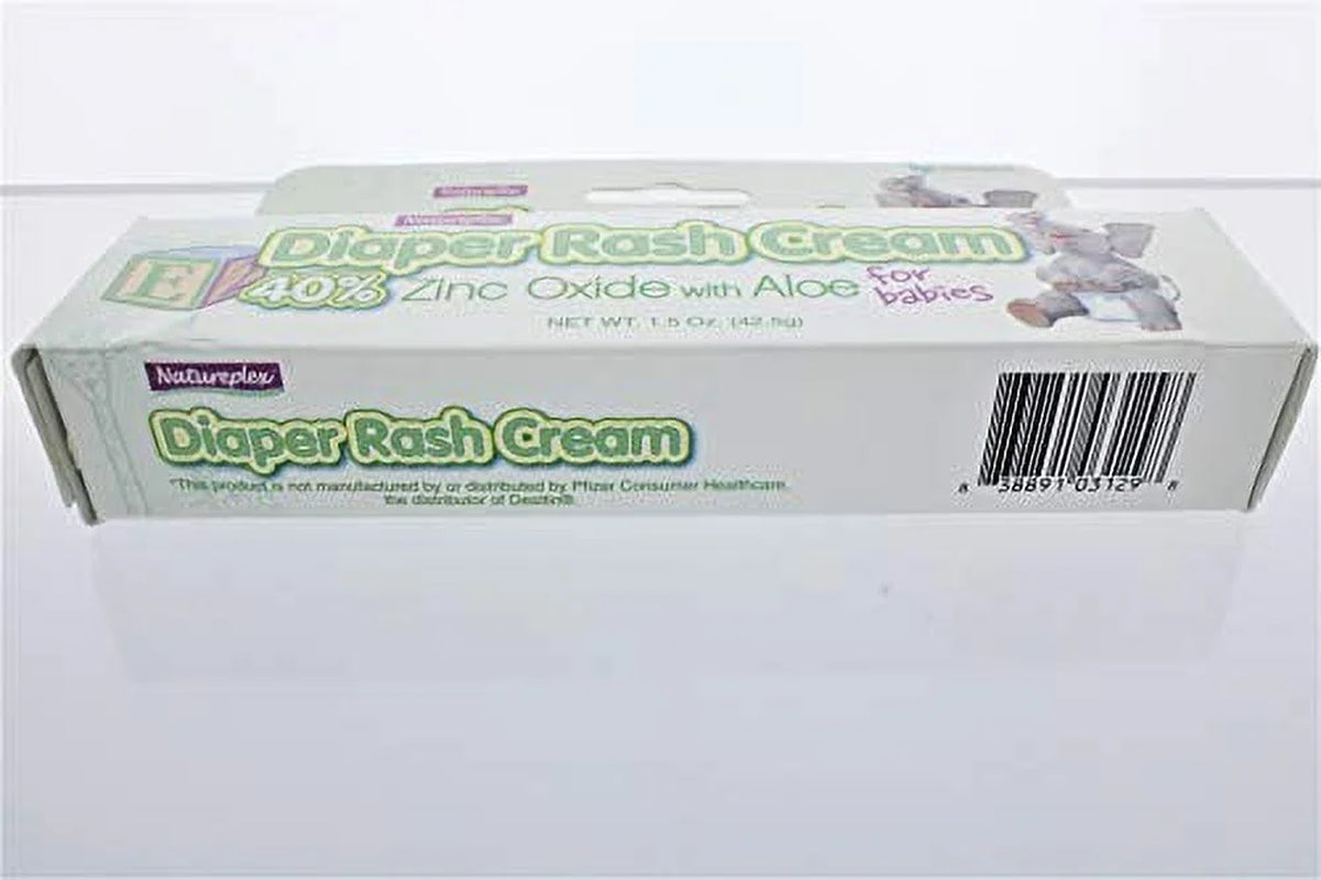 Diaper Rash Cream 1.5 Oz Zinc Oxide and Aloe