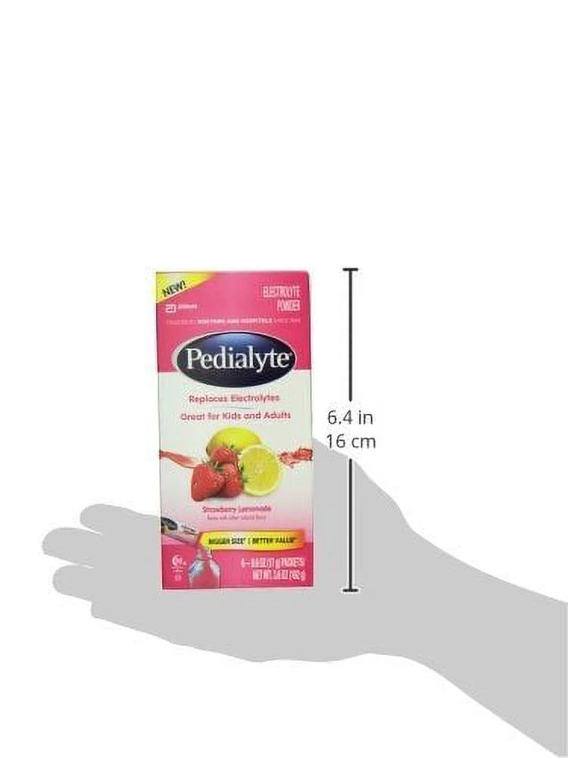 Electrolyte Powder Strawberry Lemonade, 6 Ct