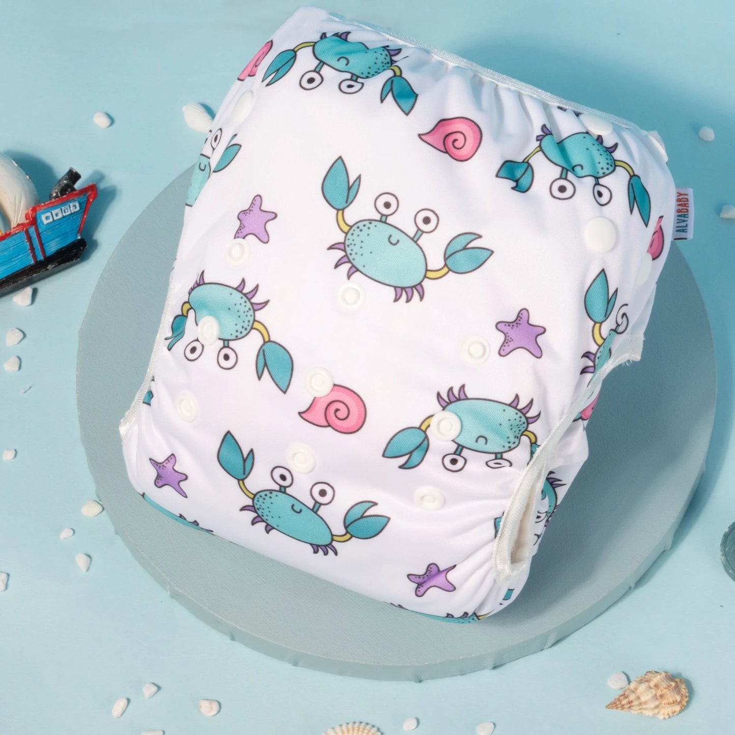 U Pick Big Size Swim Diaper Swimsuit Cool Fashion Reusable Swim Nappy for Babies 0-3 Years Old