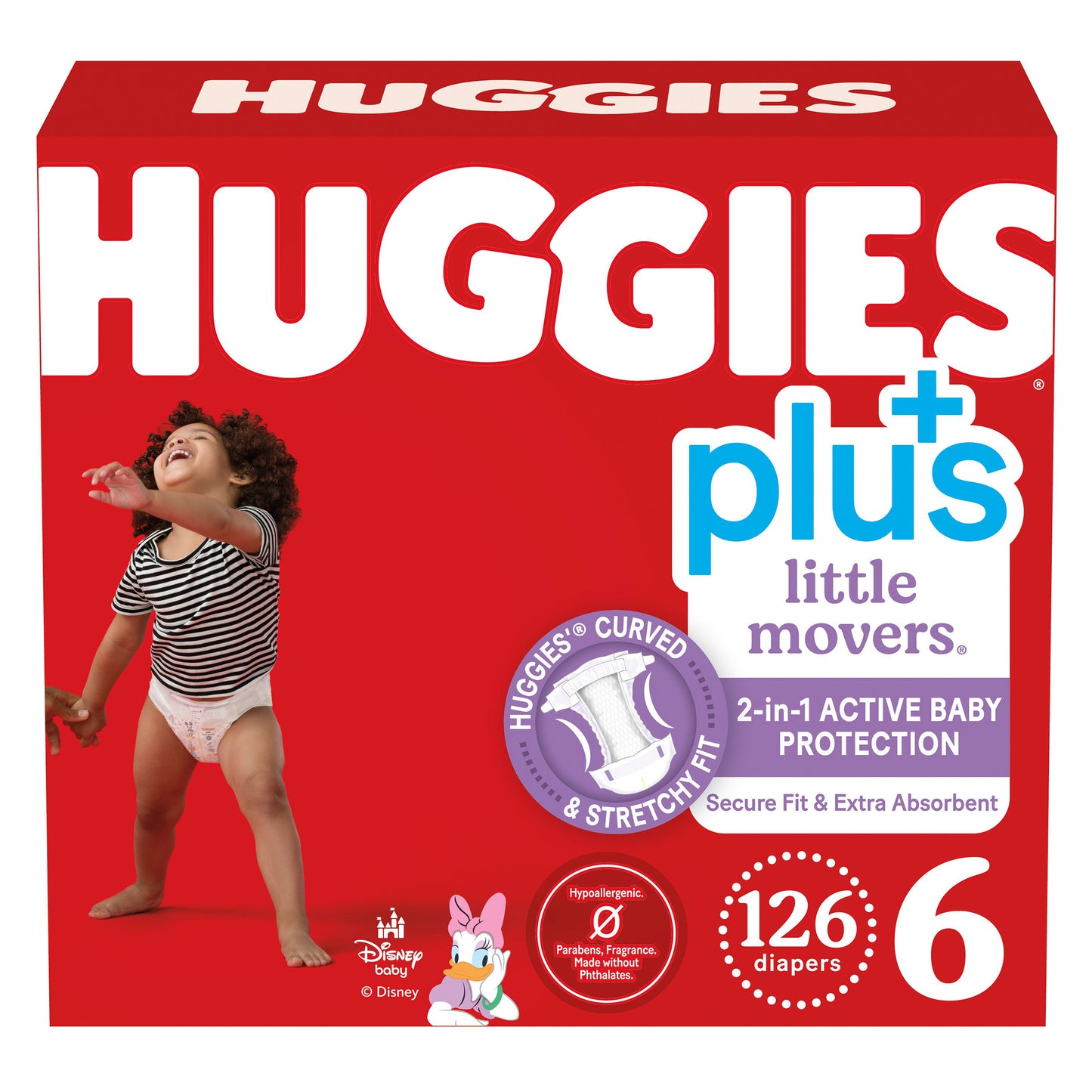 plus Diapers Sizes 3 - 7