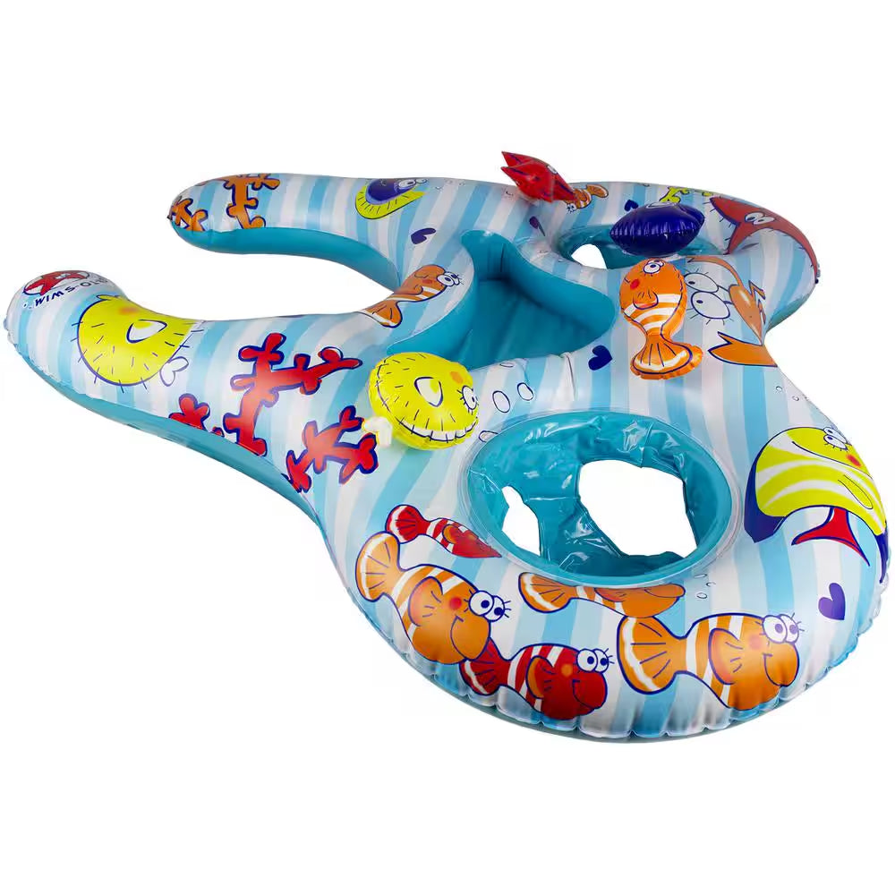 Mommy and Us Dual Baby Seat Pool Float
