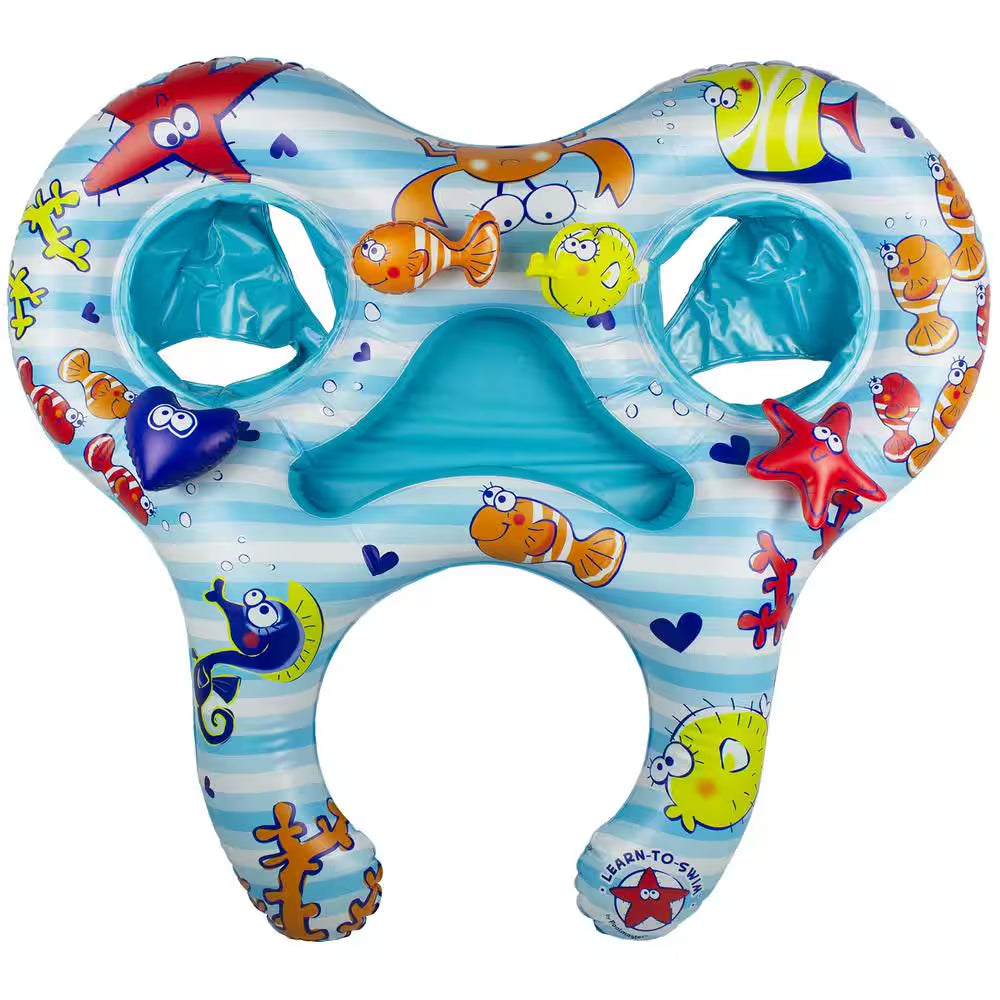 Mommy and Us Dual Baby Seat Pool Float