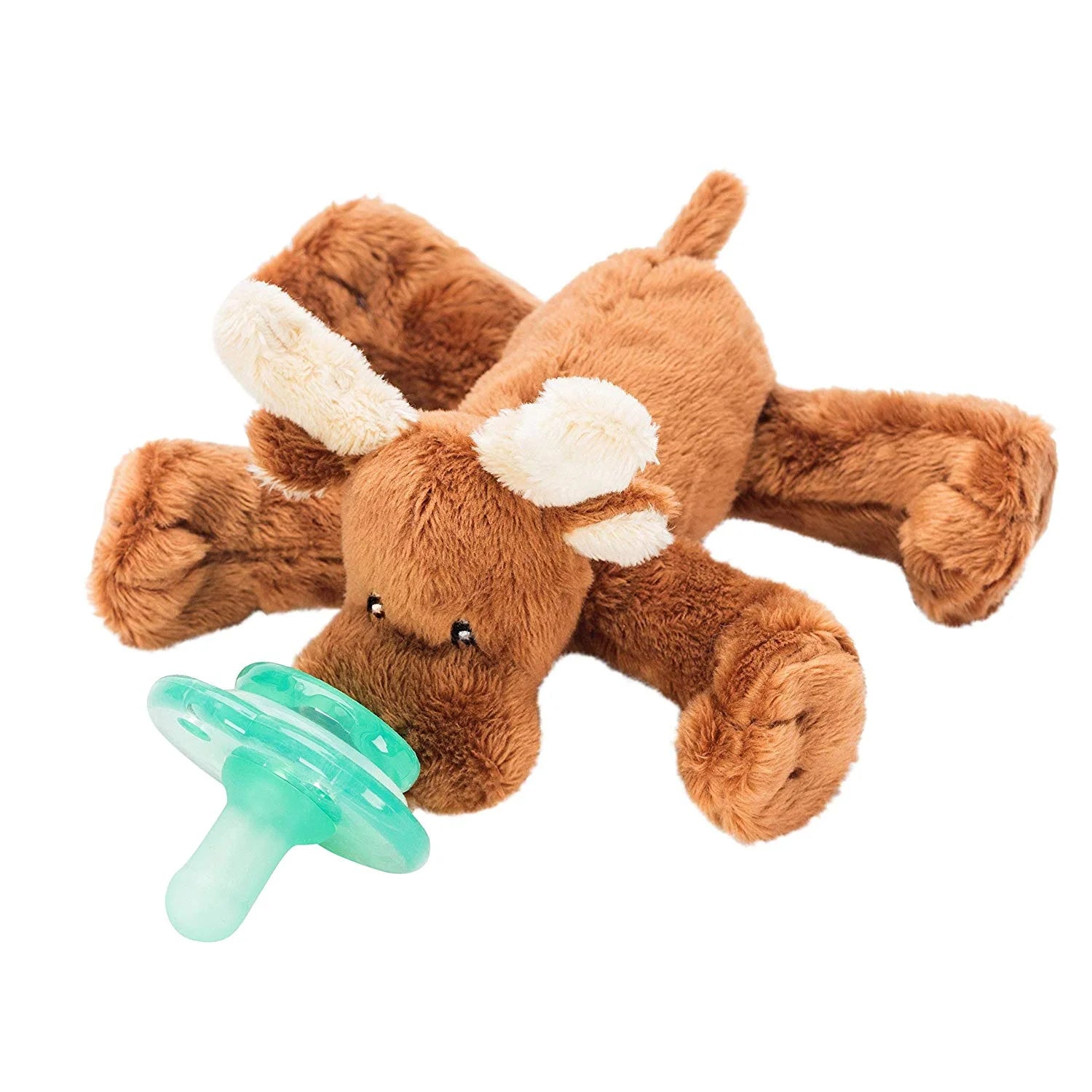 Paci-Plushies Buddies - Moose Pacifier Holder