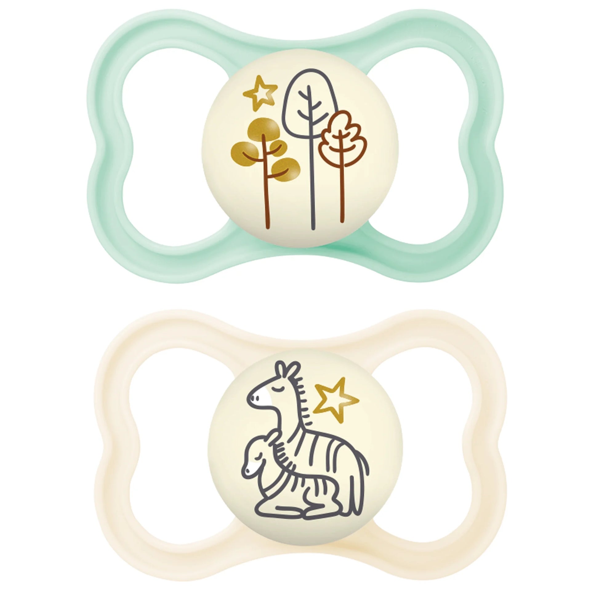 Air Night Pacifier, 6+ Months, Unisex, 2 Pack