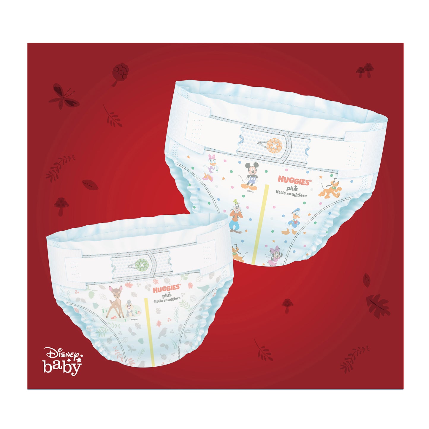 plus Diapers Sizes 1 - 2