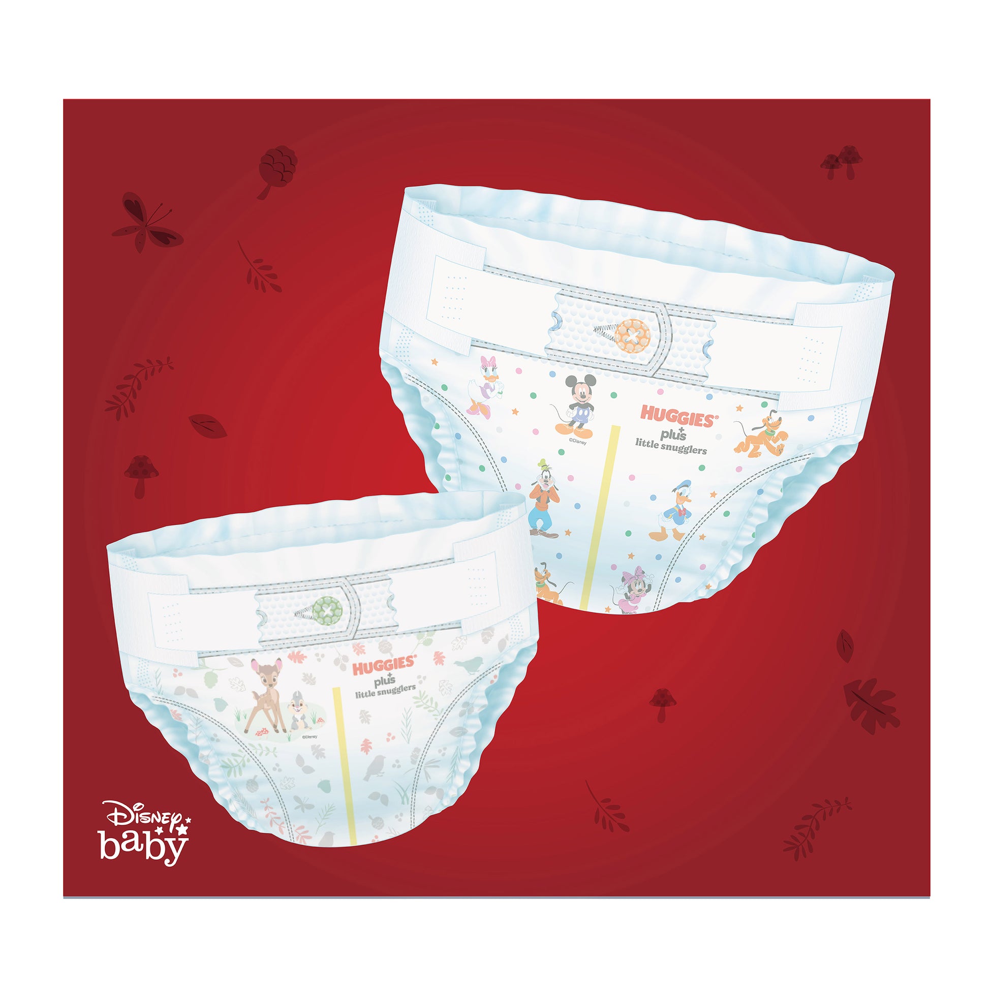 plus Diapers Sizes 1 - 2