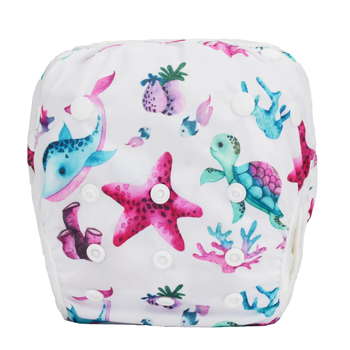 [] 1 LARGE Big Swim Diaper Nappy Pants Swimsuit One Size All in One Reusable Baby Girl Boy Toddler 18Lbs-49Lbs 8Kg-22Kg