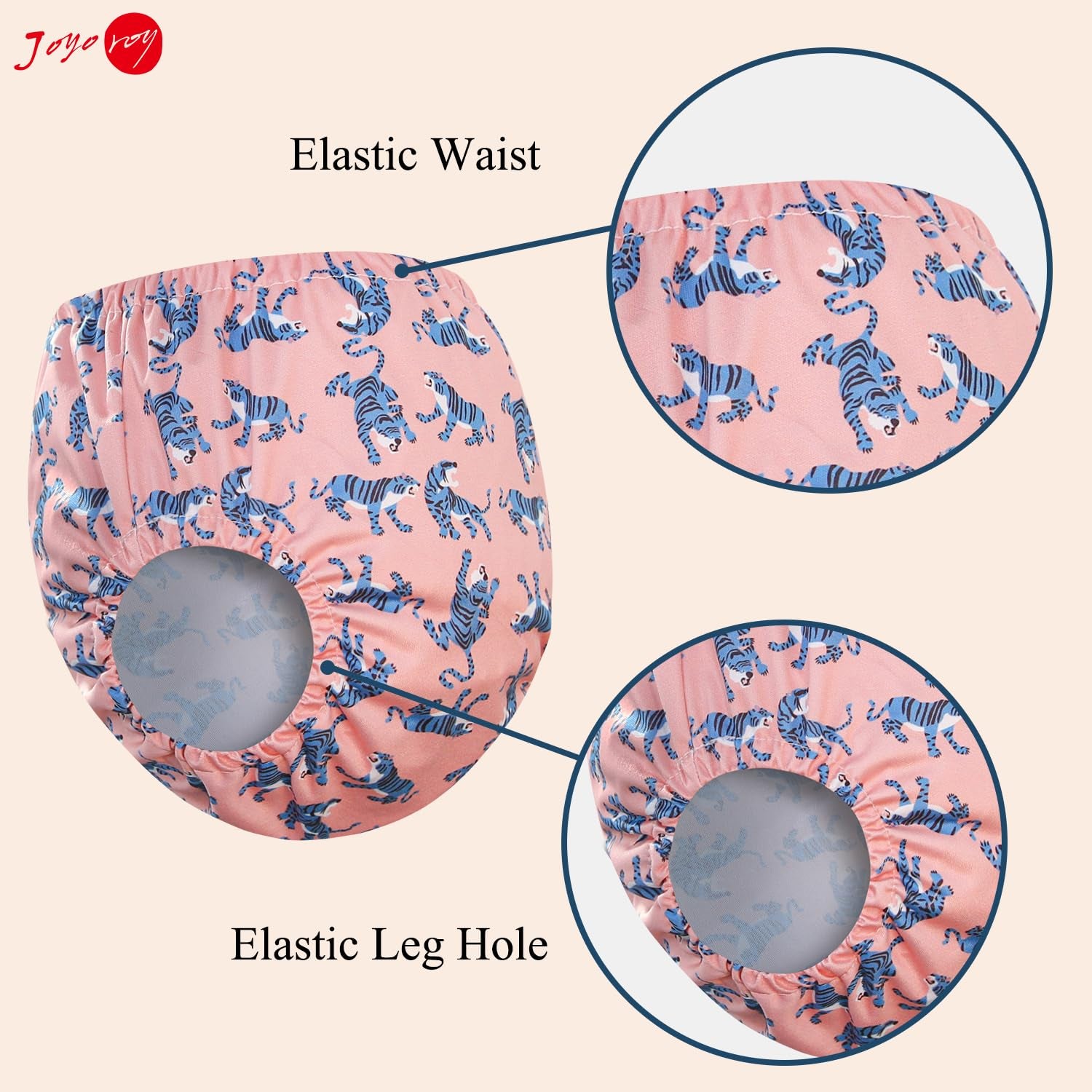 6Pcs Waterproof Cloth Diaper Cover Reusable Plastic Training Pants for Toddlers Diaper Covers for Baby Girls Leak Proof Rubber Underwear for Potty Training Plastic Underwear for Toddlers 1T