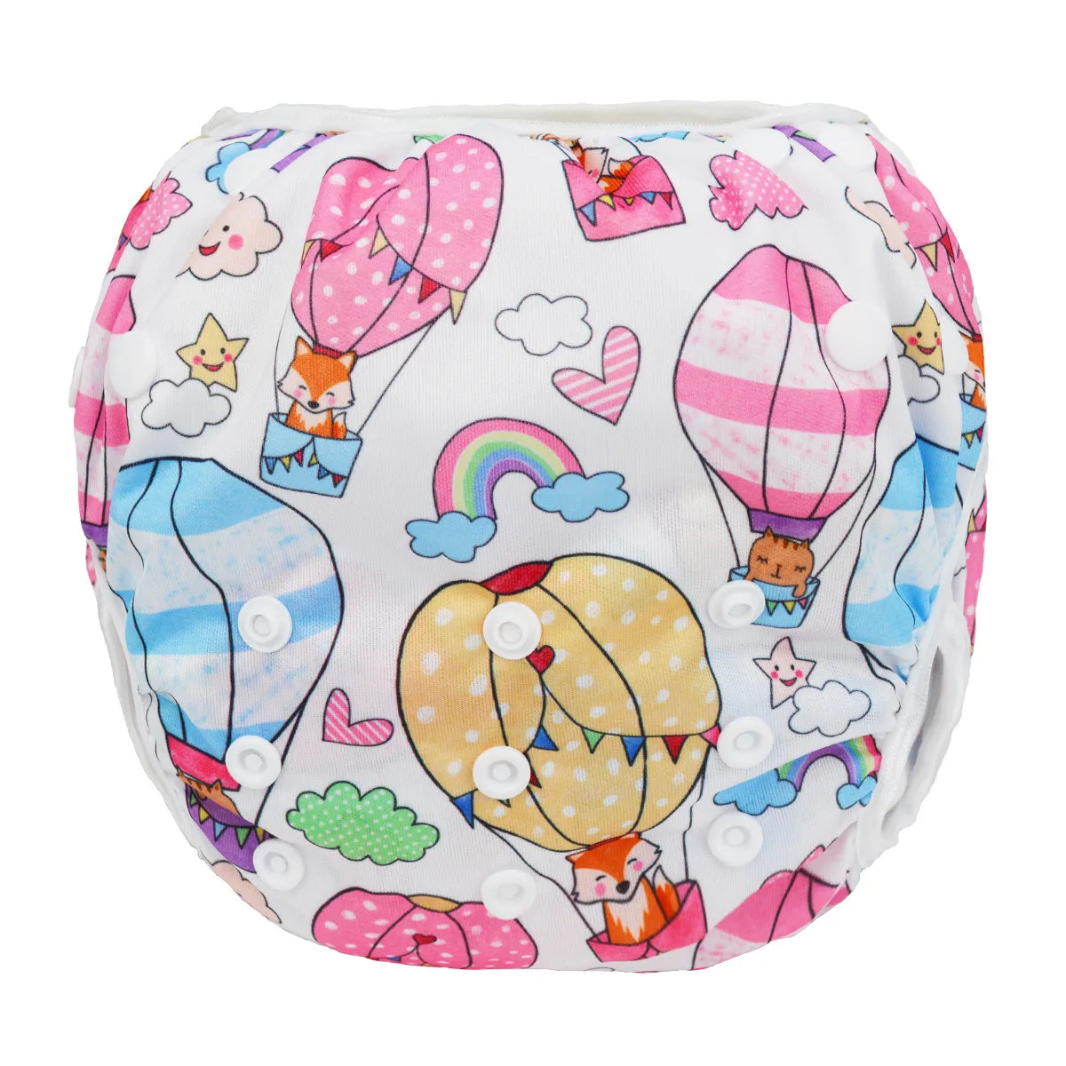 [] 1 LARGE Big Swim Diaper Nappy Pants Swimsuit One Size All in One Reusable Baby Girl Boy Toddler 18Lbs-49Lbs 8Kg-22Kg