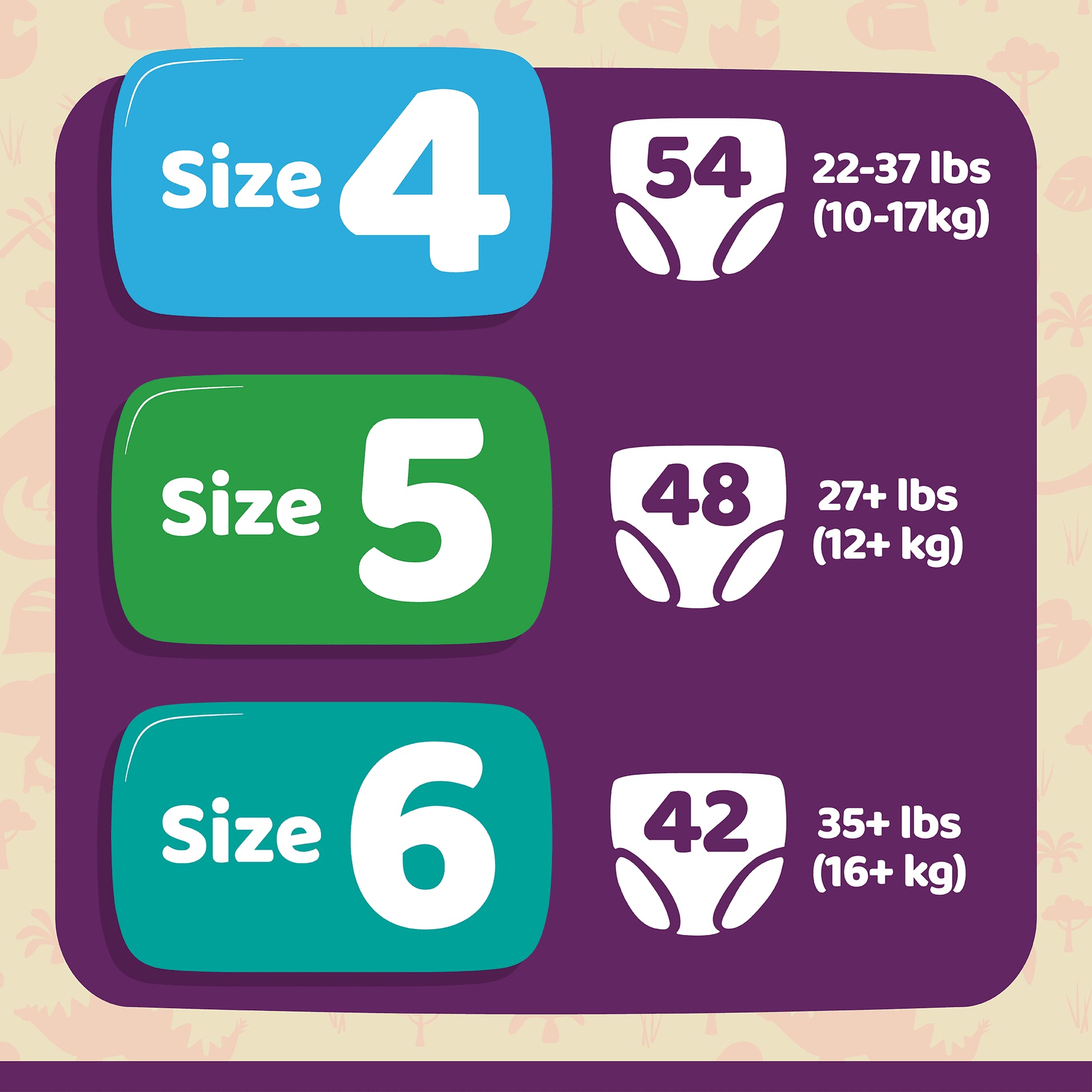 Explorer 360 Active Fit Diaper Pants, Size 4, 54 Count