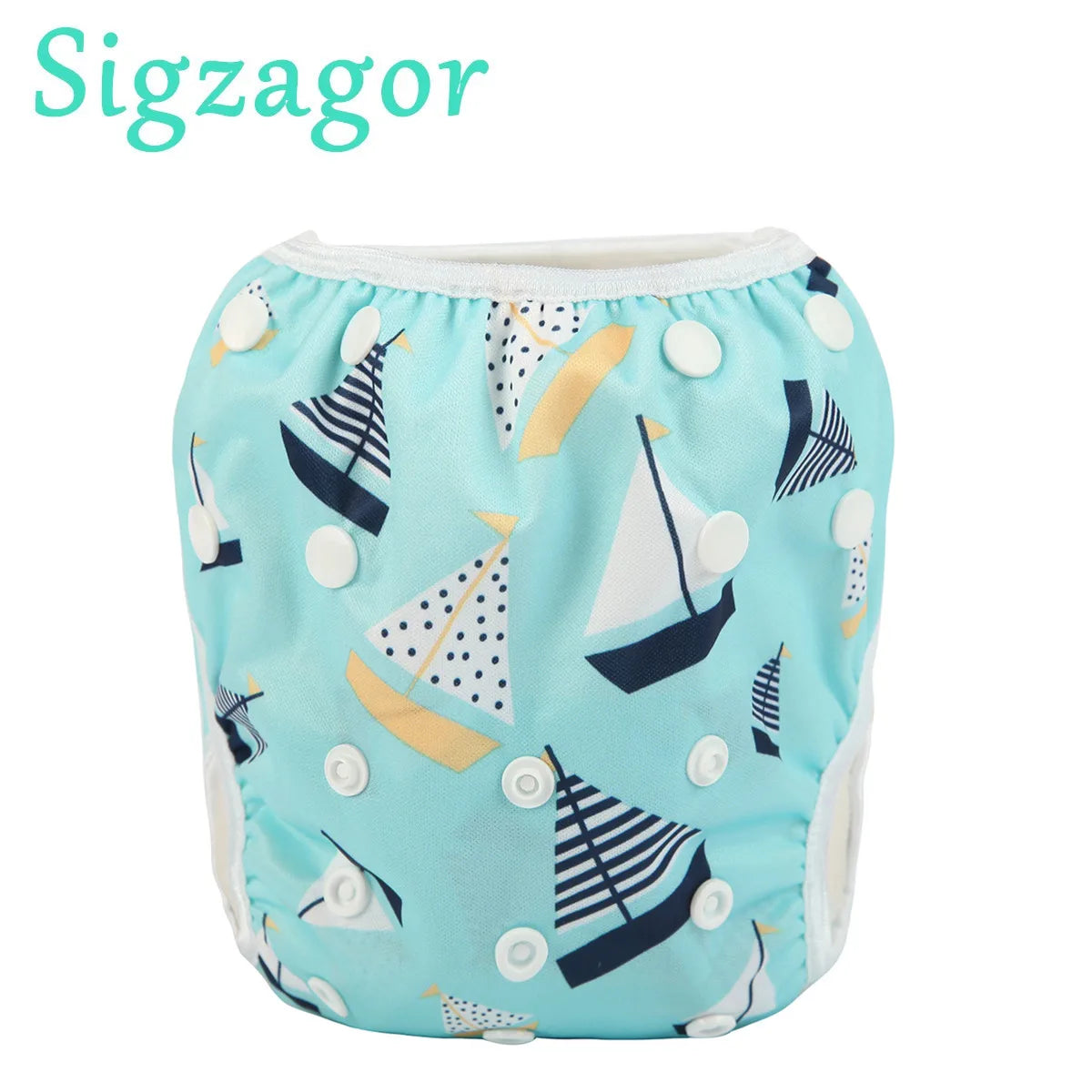 [] 1 LARGE Big Swim Diaper Nappy Pants Swimsuit One Size All in One Reusable Baby Girl Boy Toddler 18Lbs-49Lbs 8Kg-22Kg