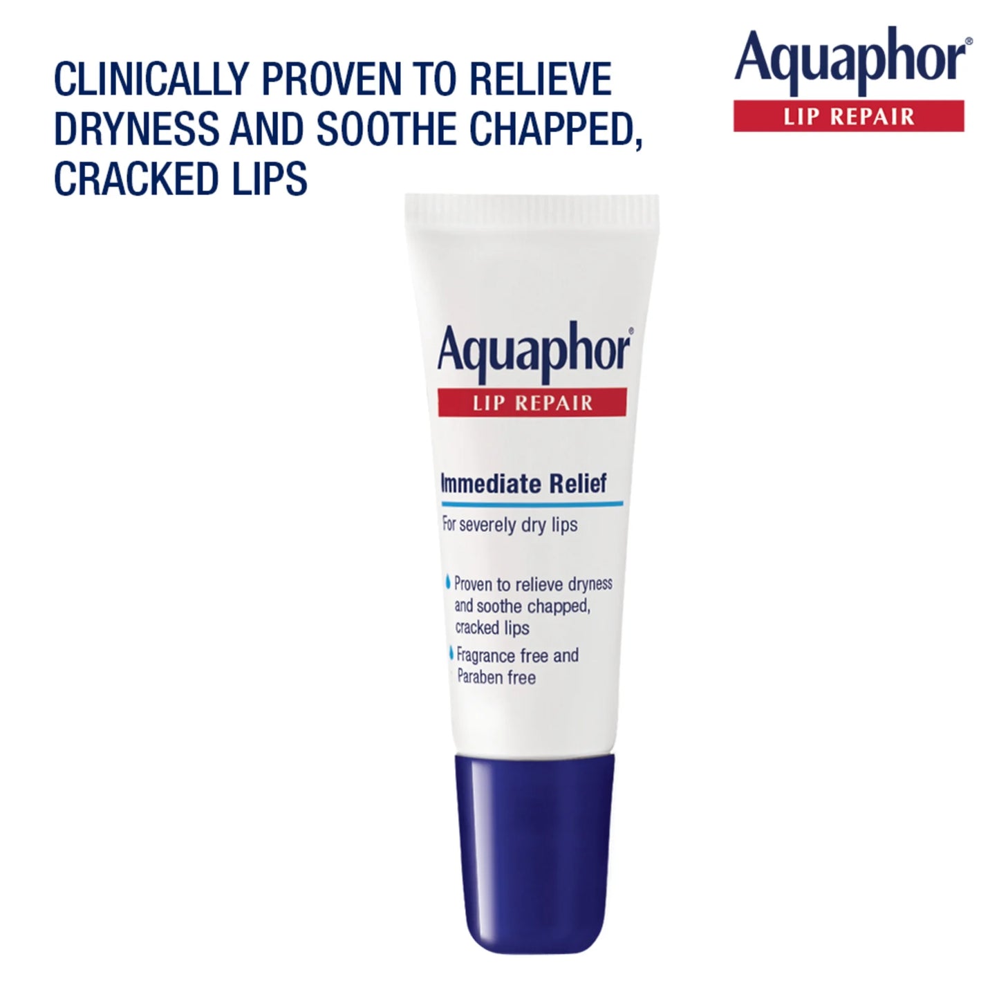 Lip Repair Ointment for Dry Chapped Lips, Lip Balm with Shea Butter, 0.35 Fl Oz