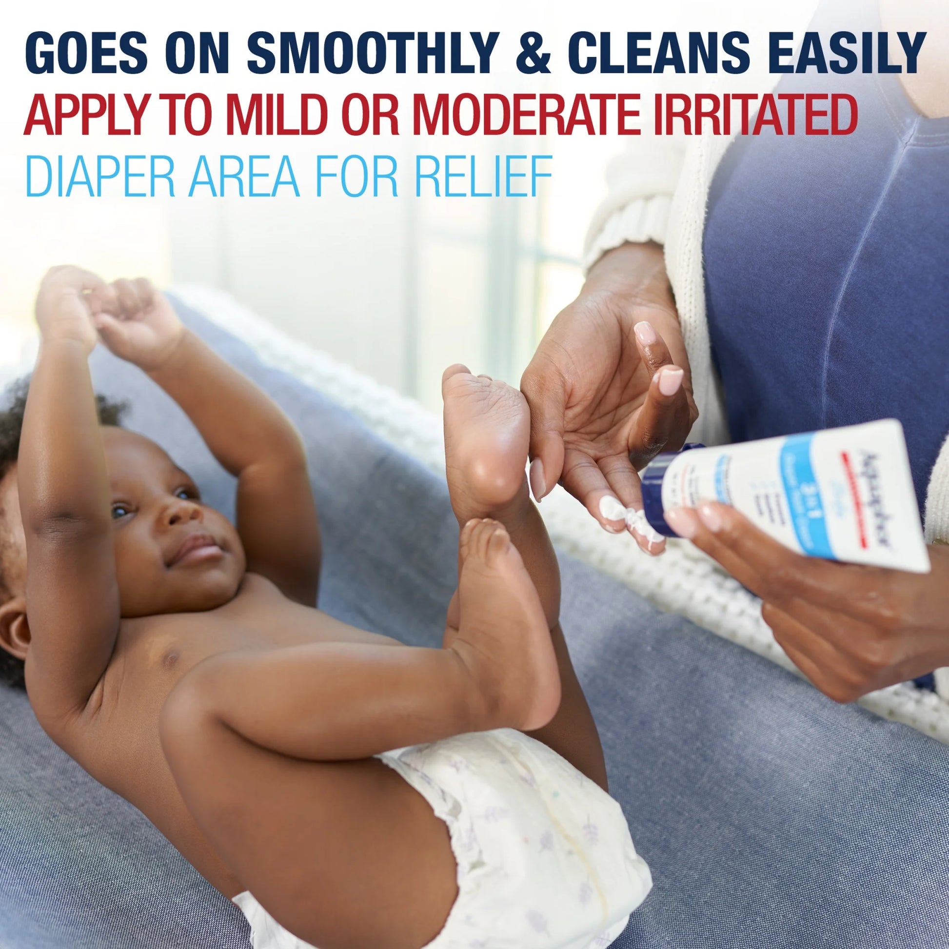 (2 Pack)  Baby Diaper Rash Cream with Zinc Oxide, Hypoallergenic, Paraben and Fragrance Free, 3.5 Oz