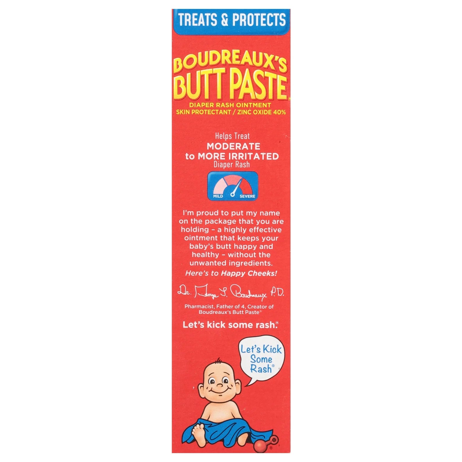 Maximum Strength Diaper Rash Cream, Ointment for Infant, 4 Oz Tube