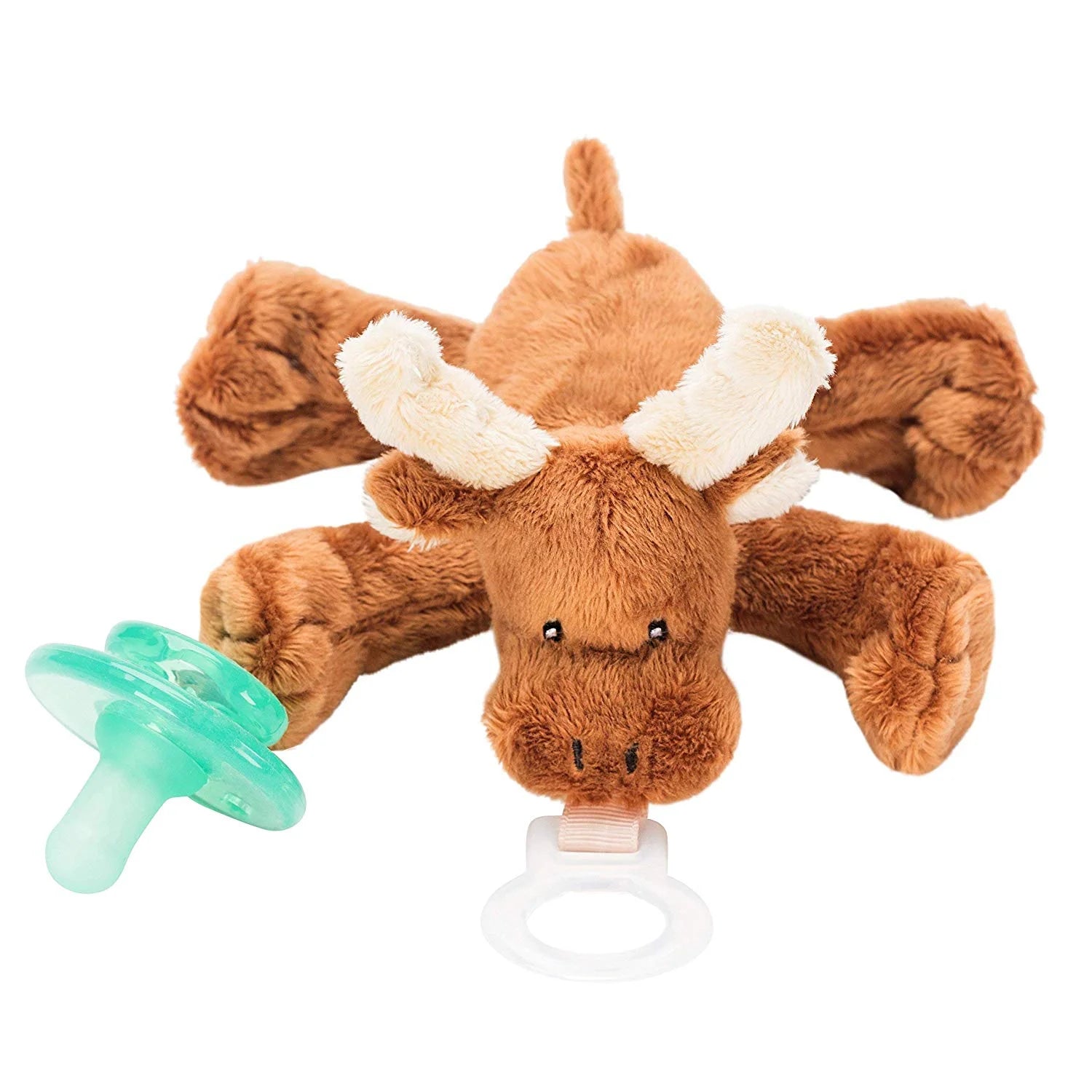 Paci-Plushies Buddies - Moose Pacifier Holder
