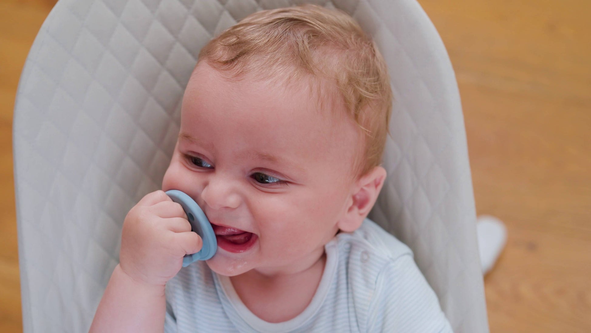 (3 Pack)  Softees Pacifier and Teether for Babies, 4 Pack Infant Pacifiers