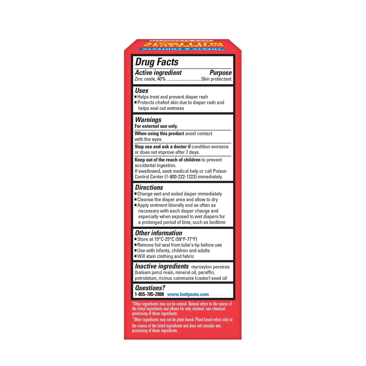 Maximum Strength, Diaper Rash Cream for Babies, Infant Ointment, 2 Oz