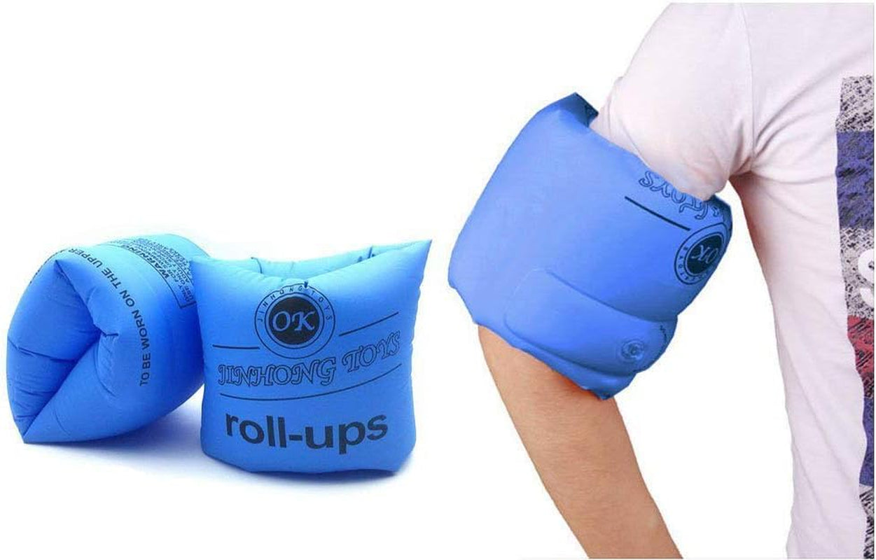 Floaties Inflatable Swim Arm Bands Rings Floats Tube Armlets for Kids and Adult
