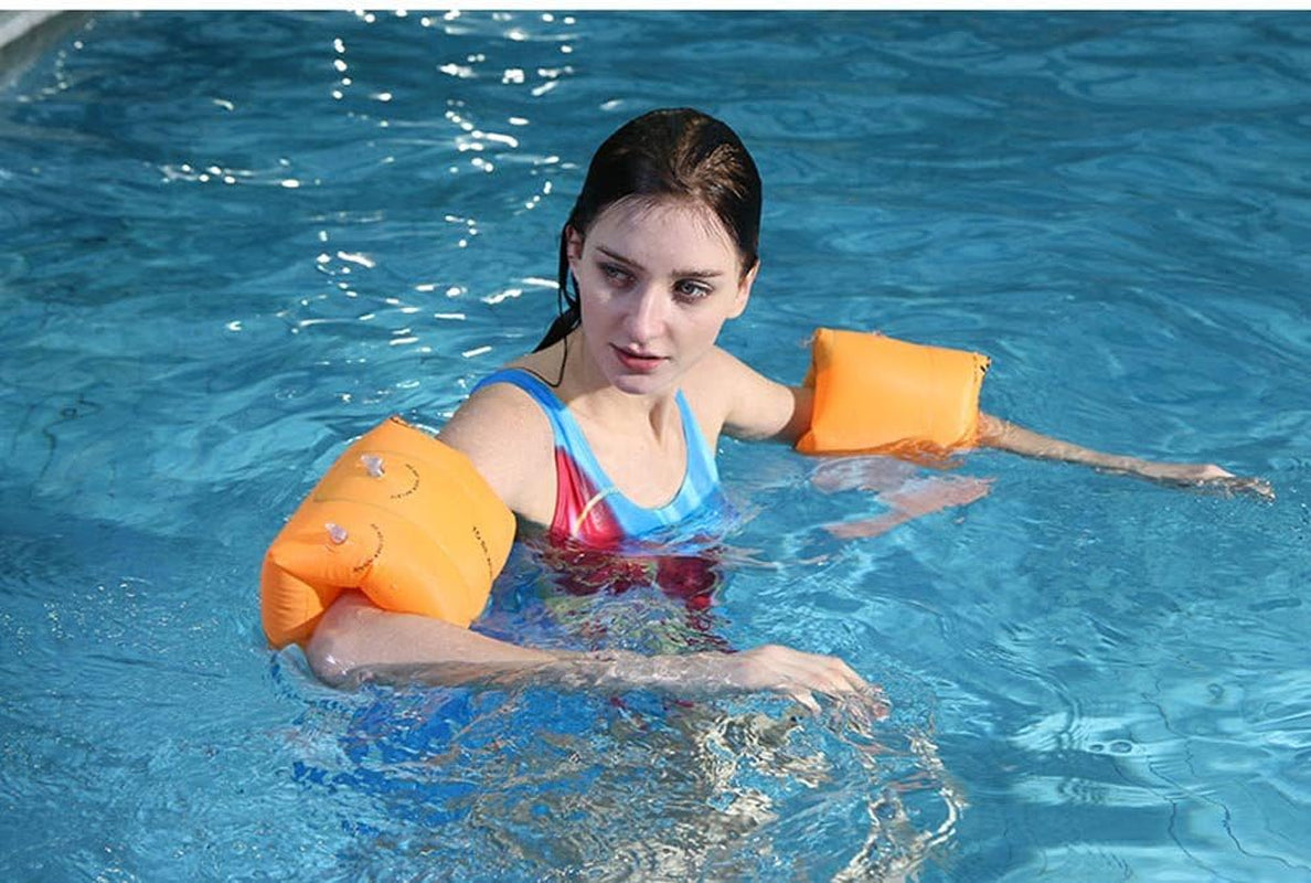 Floaties Inflatable Swim Arm Bands Rings Floats Tube Armlets for Kids and Adult