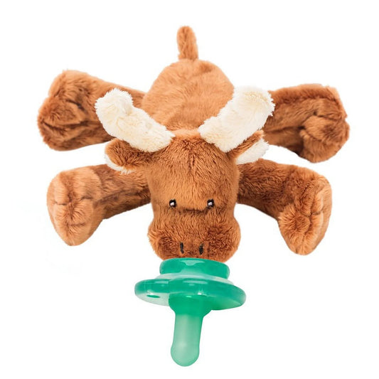 Paci-Plushies Buddies - Moose Pacifier Holder