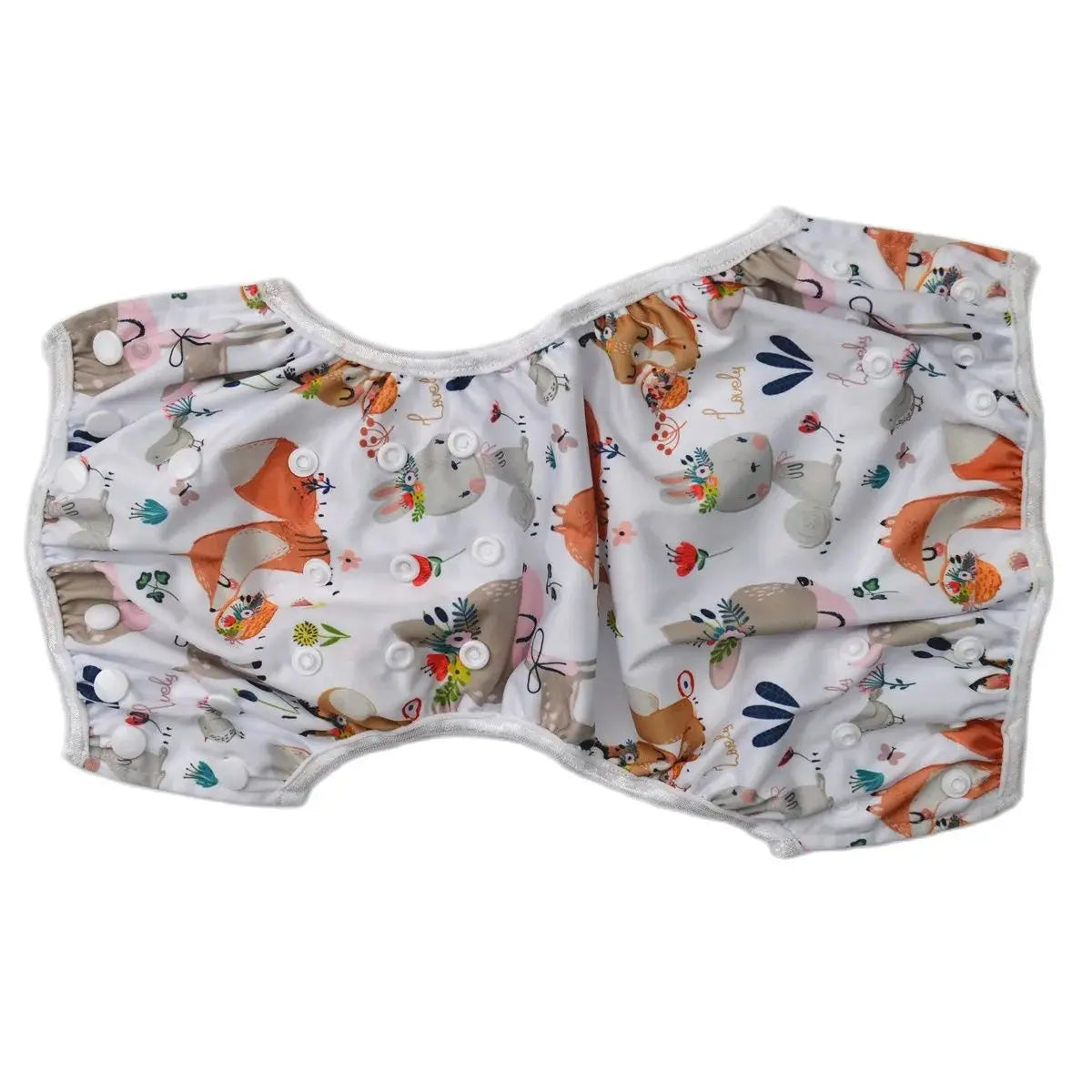 [] 1 LARGE Big Swim Diaper Nappy Pants Swimsuit One Size All in One Reusable Baby Girl Boy Toddler 18Lbs-49Lbs 8Kg-22Kg