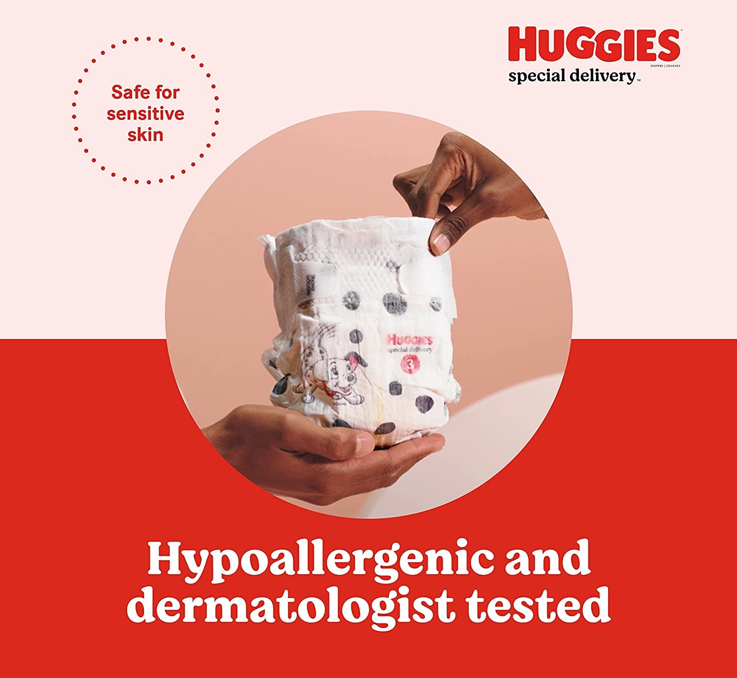 Special Delivery Hypoallergenic Baby Diapers Size 1 (Up to 14 Lbs), 32 Ct, Fragrance Free, Safe for Sensitive Skin