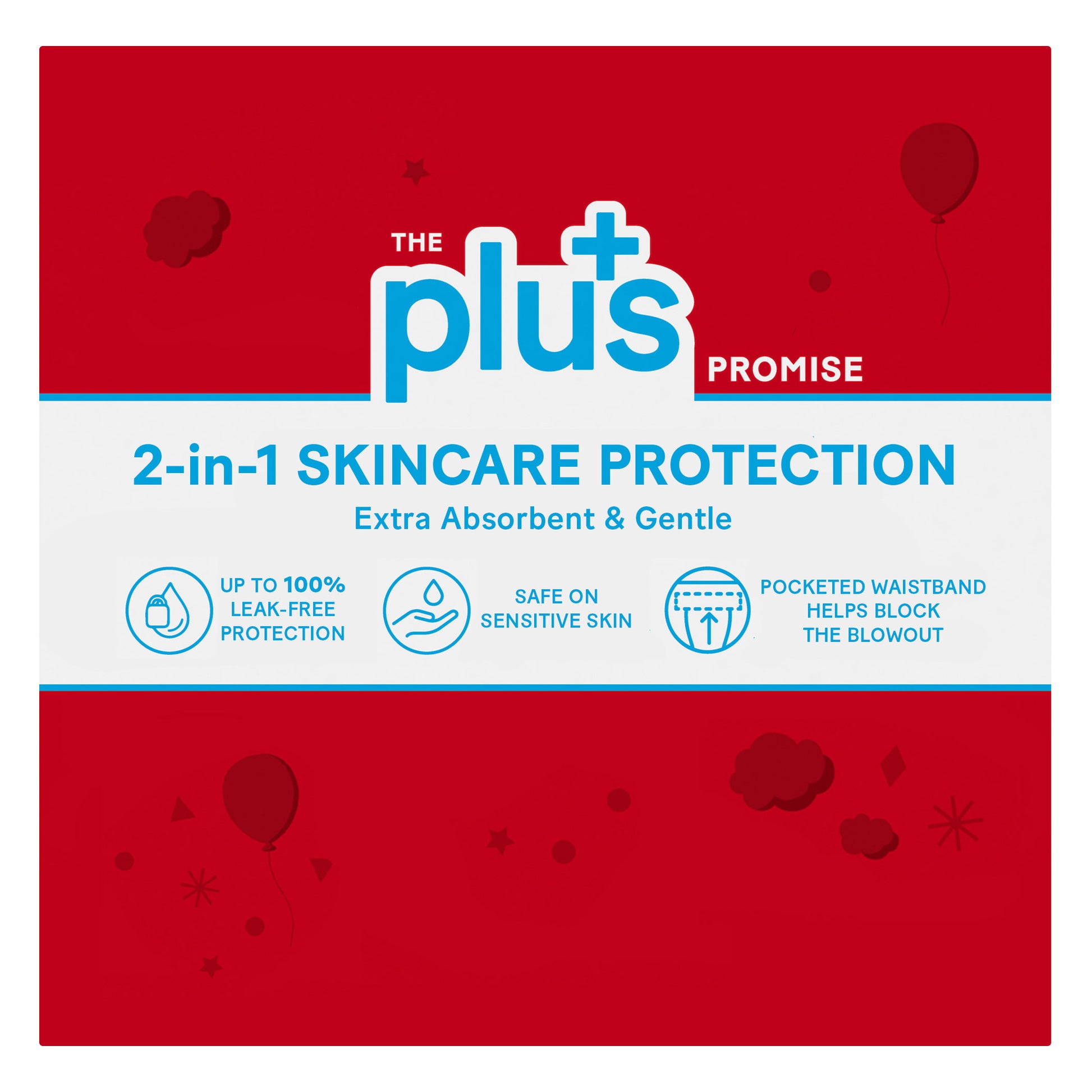 plus Diapers Sizes 1 - 2